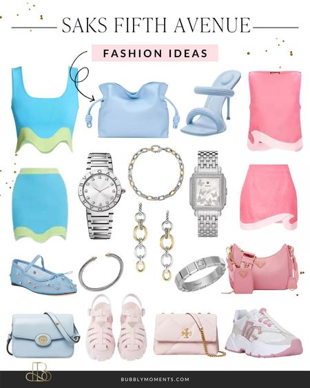 Embrace vibrant colors and playful styles with Saks Fifth Avenue's latest fashion picks! Whether you're looking for bold blue hues or pretty pink tones, our curated collection has something for every fashion lover. Shop now and add a splash of color to your wardrobe! #SaksFifthAvenue #FashionIdeas #ColorfulFashion #StyleInspo #OOTD #TrendAlert #DesignerFashion #ChicStyle #LuxuryFashion #FashionGoals #Fashionista #ShopTheLook #LuxuryLifestyle #WardrobeEssentials #ShopNow

#LTKStyleTip #LTKTravel #LTKParties