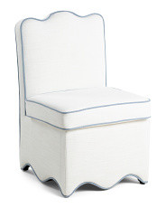 32.5in Scalloped Bottom Dining Chair | Marshalls