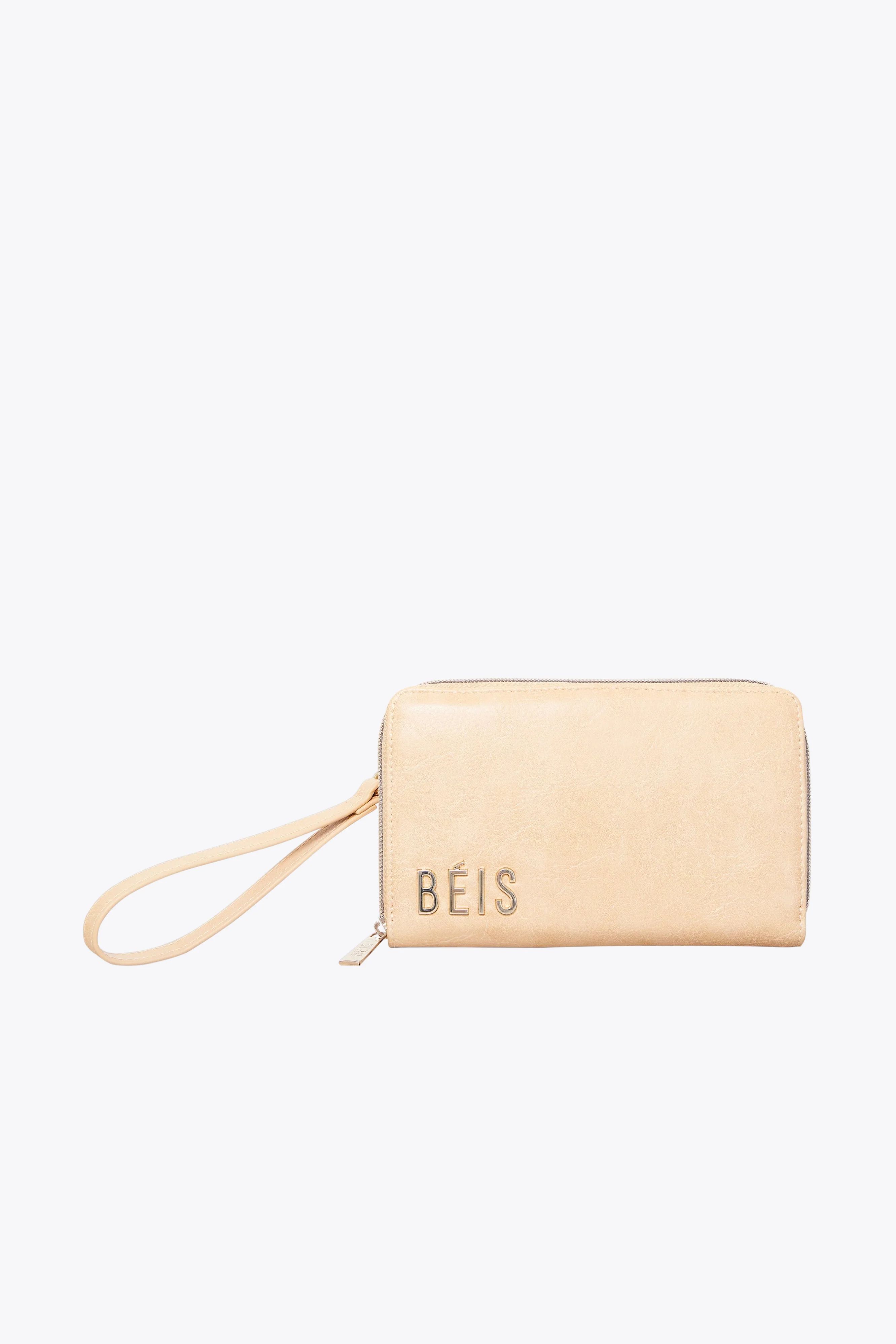 The Travel Wallet in Beige | BÉIS Travel