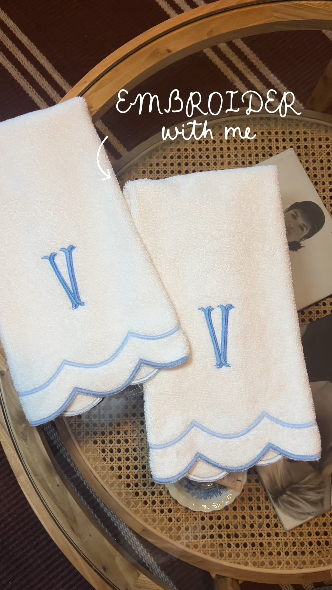 Monogram towels 🤩

#LTKHome #LTKHoliday #LTKGiftGuide
