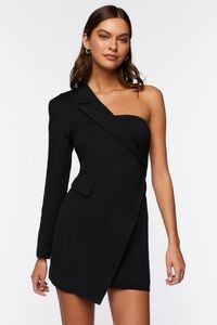 One-Shoulder Blazer Mini Dress | Forever 21 (US)