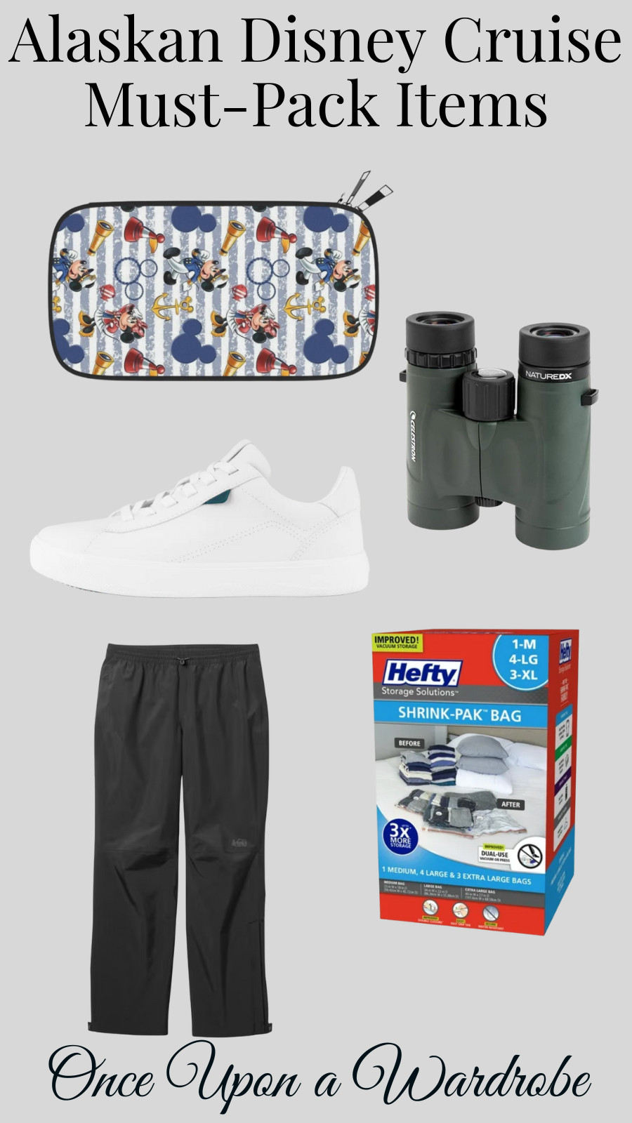 These are the 5 items I’m so glad I packed for our Disney Alaska Cruise! From waterproof boots to a cozy beanie and the perfect passport organizer, these essentials helped us stay warm, dry, and organized while sailing through glacier-filled waters. Whether you’re headed to Alaska with Disney Cruise Line or another ship, these finds are practical and worth it. Linked everything I used + loved! 🧳❄️🚢 

 #LTKmomlife #LTKTravel
