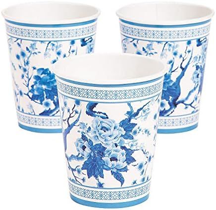 Amazon.com: CHINOISERIE WEDDING PAPER CUPS - Party Supplies - 8 Pieces : Home & Kitchen | Amazon (US)