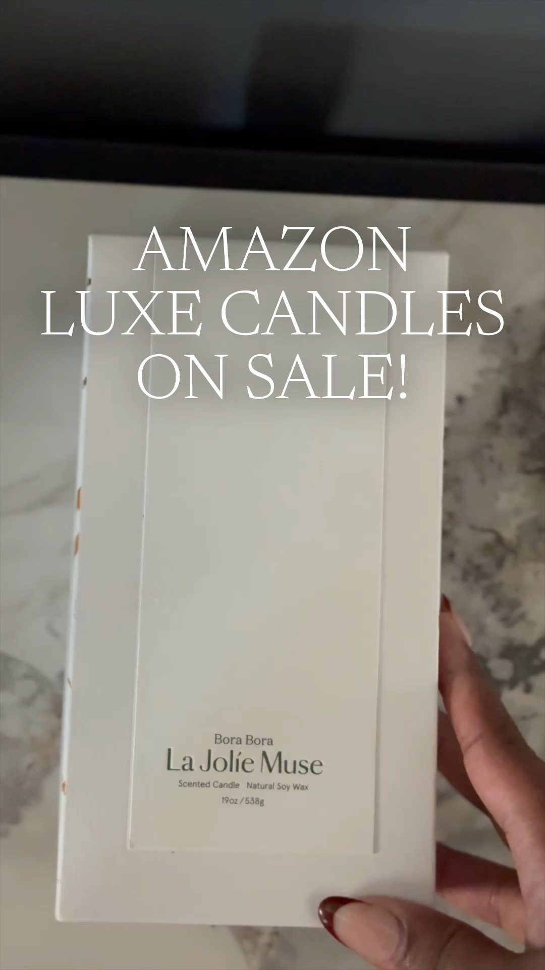 20% off TODAY only! The discount is automatically applied for Amazon’s Cyber Monday deals!

This stunning Bora Bora candle is from the Amélie Collection! 🕯️ This candle is giving all modern luxe vibes—timeless ribbed glass and a scent that’s fresh, warm, and cozy with layers of bergamot, freesia, vanilla and sandalwood 🥰. It smells sooooo good! 🤗

It’s also sustainable and lasting with a 120-hour soy wax burn 🕯️! Run, don’t walk to get this candle and other scents from this collection—these are going fast💨!

#LaJolieMuse #candleinspo #luxuryforless #affordableluxury #modernluxe #homevibes #luxurycandles #candlelovers  #candlevibes #GiftIdeasUnder50 #amazonhome #cybermondaydeals #amazondeals #amazonhomefinds #amazoninfluencer 

#LTKCyberWeek #LTKSaleAlert #LTKHome
