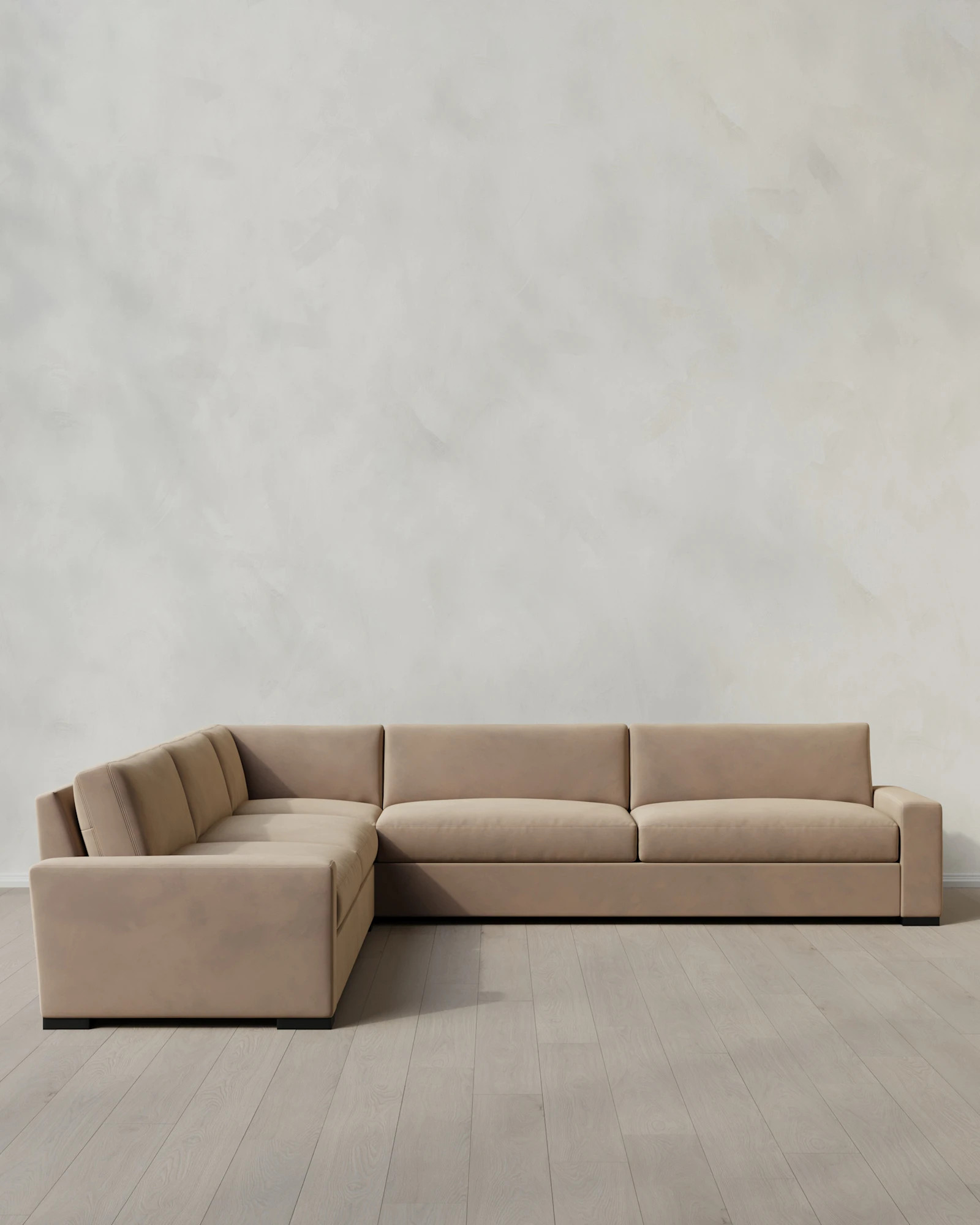 Stillman L Sectional in Performance Velvet | Quince