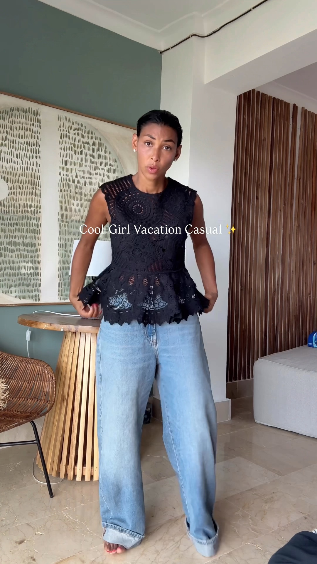 Cool-Girl Vacation Casual ✨ Coastal Casual with a Crochet Twist cool girl vacation outfit, casual vacation style, beach dinner outfit, over 40 fashion, effortless vacation look

#LTKTravel #LTKOver40