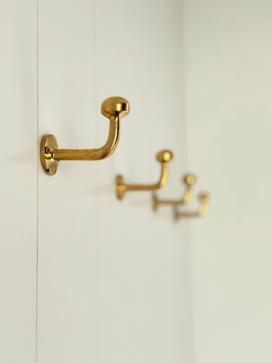 Unlacquered brass hooks for mudroom 

#LTKSaleAlert #LTKHome