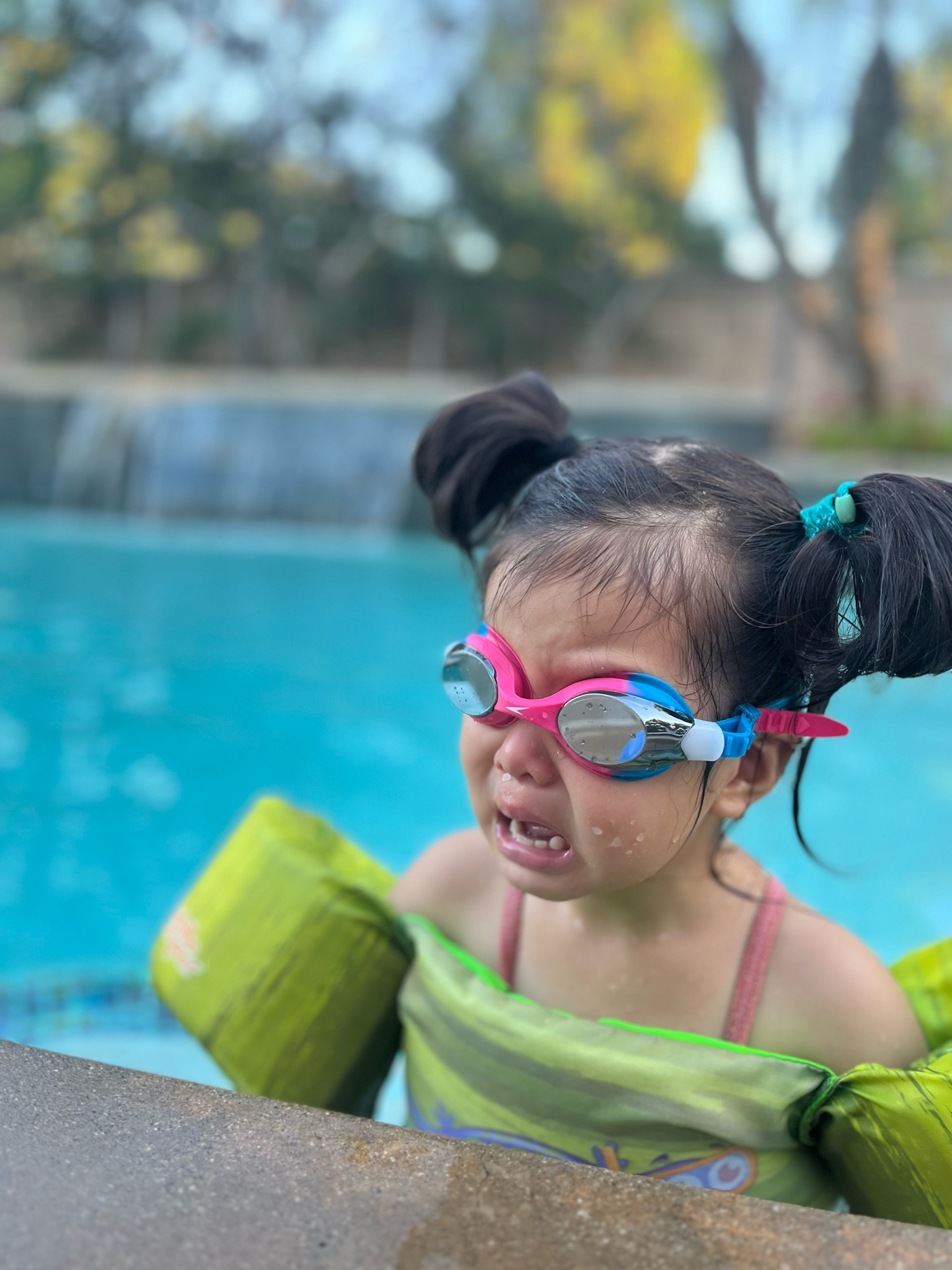 Despite the look on her face, she loves these googles! They fit perfectly, don’t leak, are anti-fog, and have UV protection. They were recommended by her swim instructor!

#LTKKids #LTKSwim #LTKFamily