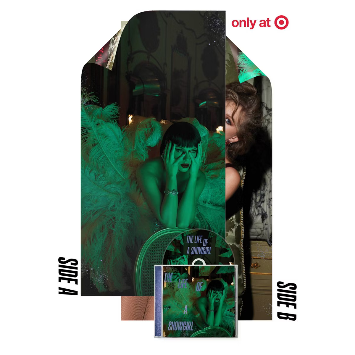 Taylor Swift - The Life of a Showgirl: CD With Poster (Target Exclusive) | Target