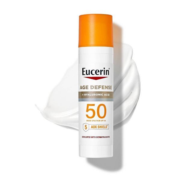 Eucerin Age Defense Face Sunscreen Lotion - SPF 50 - 2.5 fl oz | Target