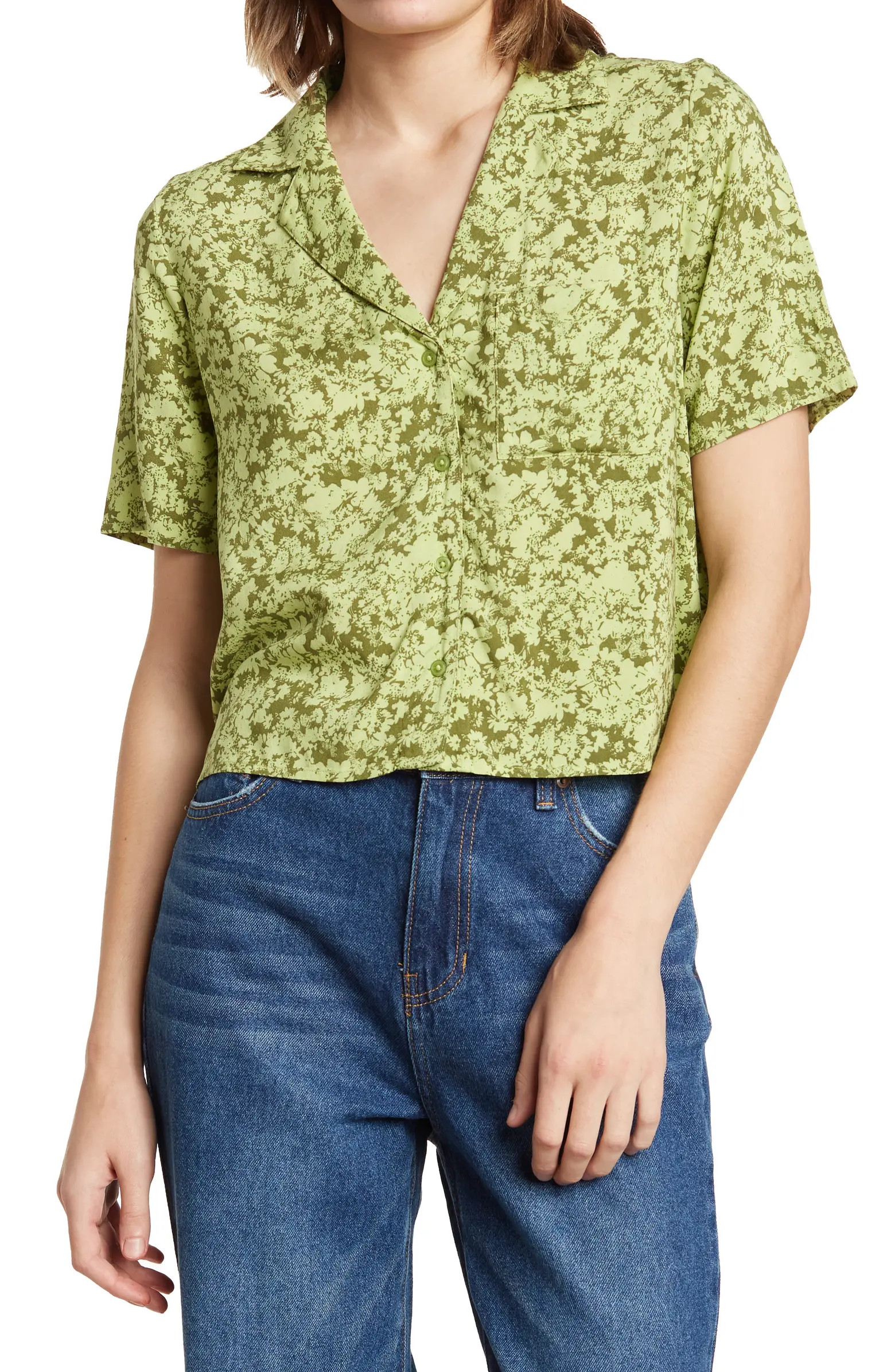 Sustainable Camp Shirt | Nordstrom Rack