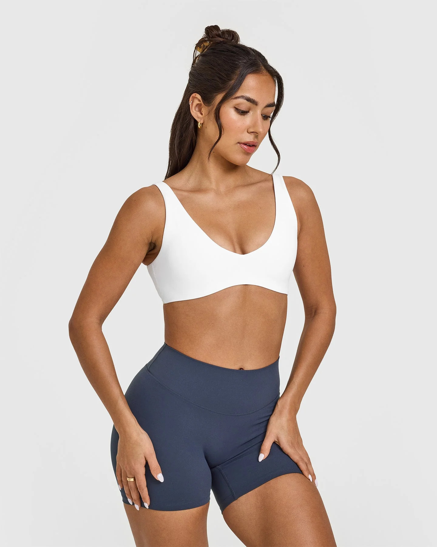 SoftMotion™ Scoop Back Bralette 
 White | Oner Active (UK / US)