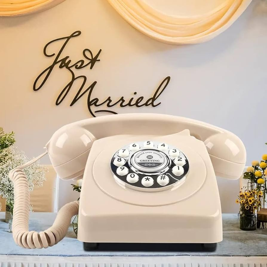 DODODUCK Audio Guest Book Wedding Phone, Record Messages Left by Attendees at Your Wedding and Sp... | Amazon (US)