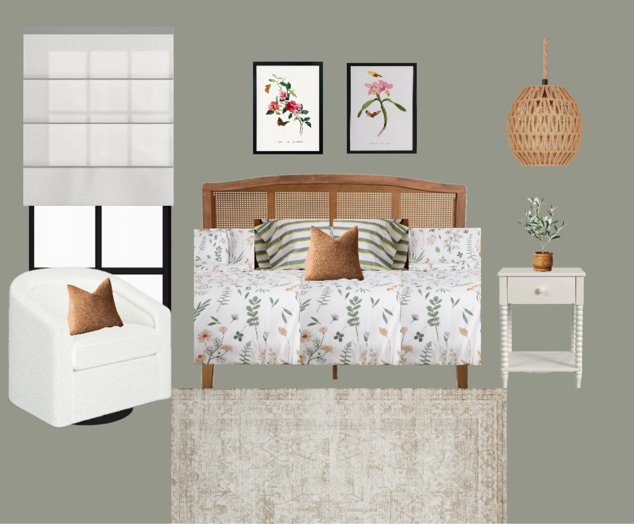 A bedroom refresh with new paint and bedding.

Walls: SW Evergreen Fog
Bedding & Wall Art: Society6

Shop this post below! 🤍

#LTKSaleAlert #LTKGiftGuide #LTKHome