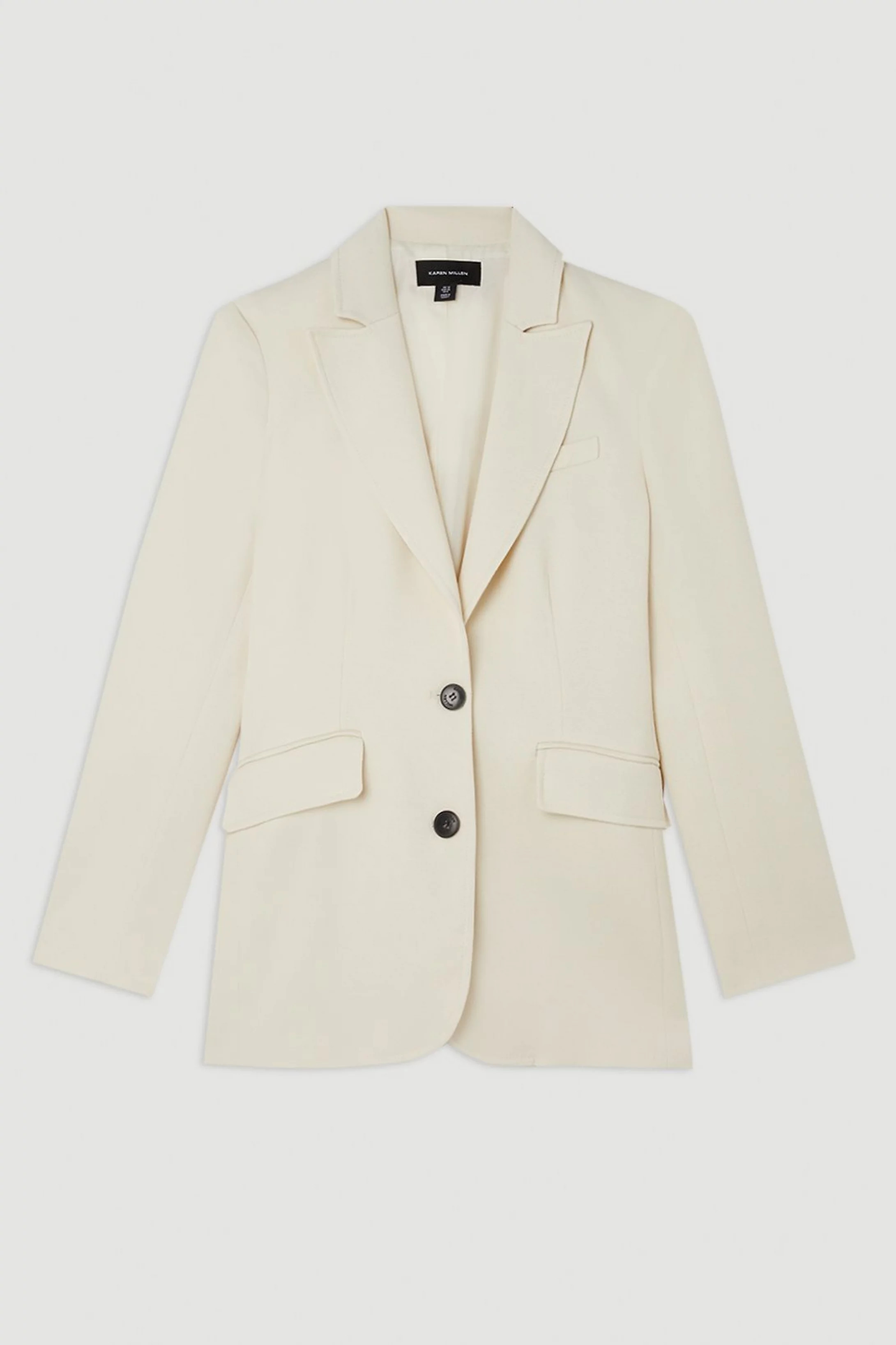 Relaxed Tailored Single Breasted Blazer | Karen Millen US