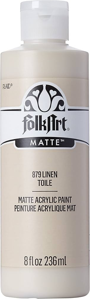 FolkArt Acrylic Paint in Assorted Colors (8 oz), , Linen | Amazon (US)