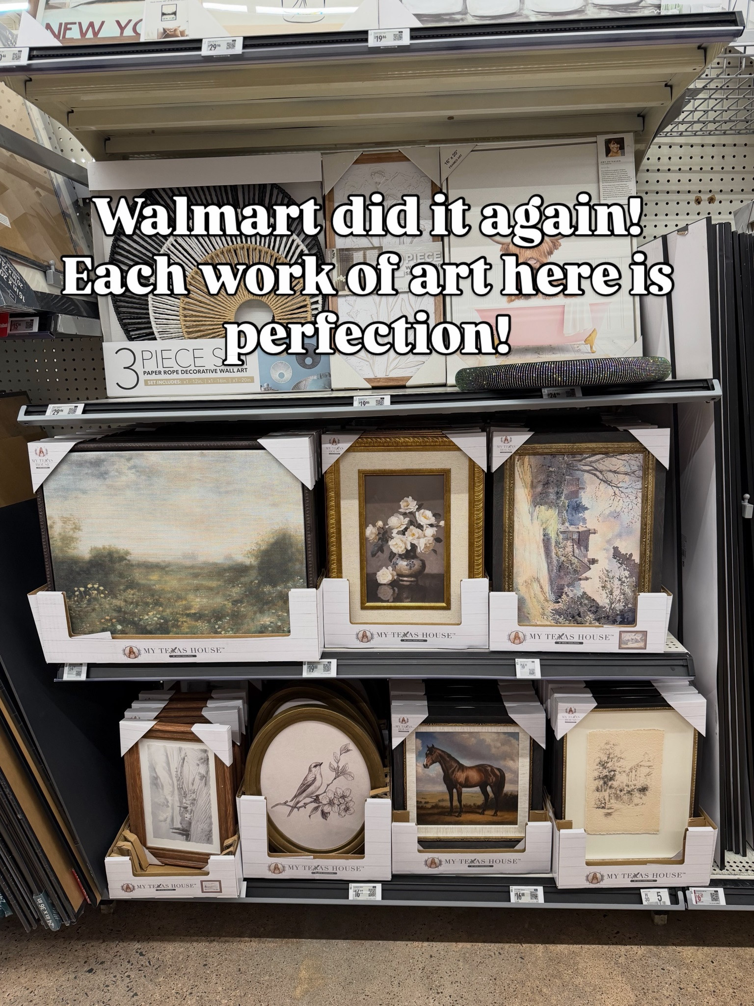 My Walmart just got the prettiest artwork! Finally! Under $20 each. #walmarthome studiomcgee pottery barn home decor wall art vintage antique thrifted collected neutral classic

#LTKHome