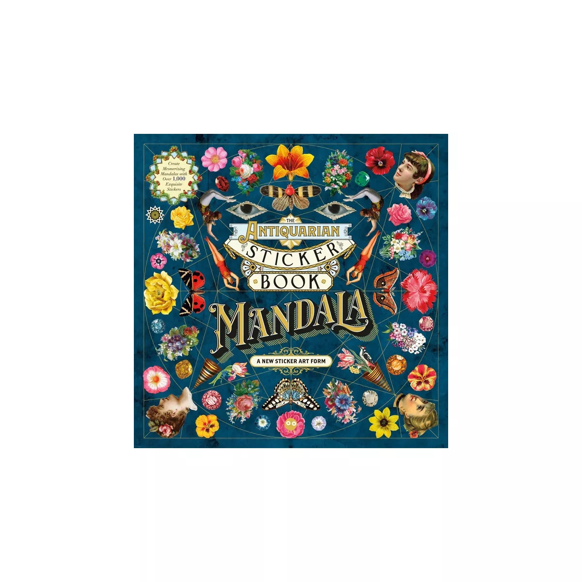 The Antiquarian Sticker Book: Mandala - by  Odd Dot (Paperback) | Target