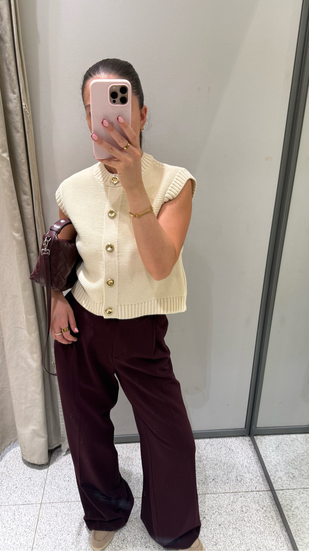 Simple but never boring - burgundy trousers - knitted waistcoat 

#LTKgrwm #LTKootd #LTKWorkwear