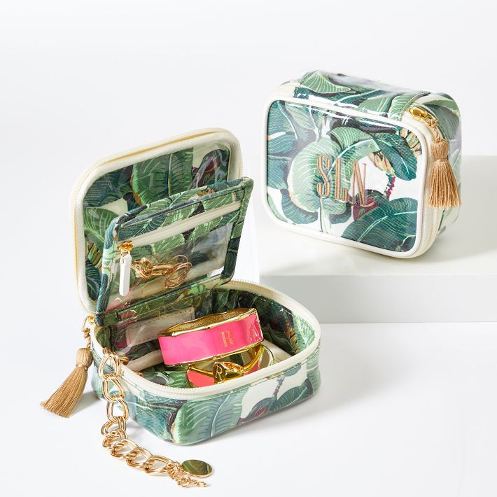 Clear Coated Travel Jewelry Case | Mark and Graham