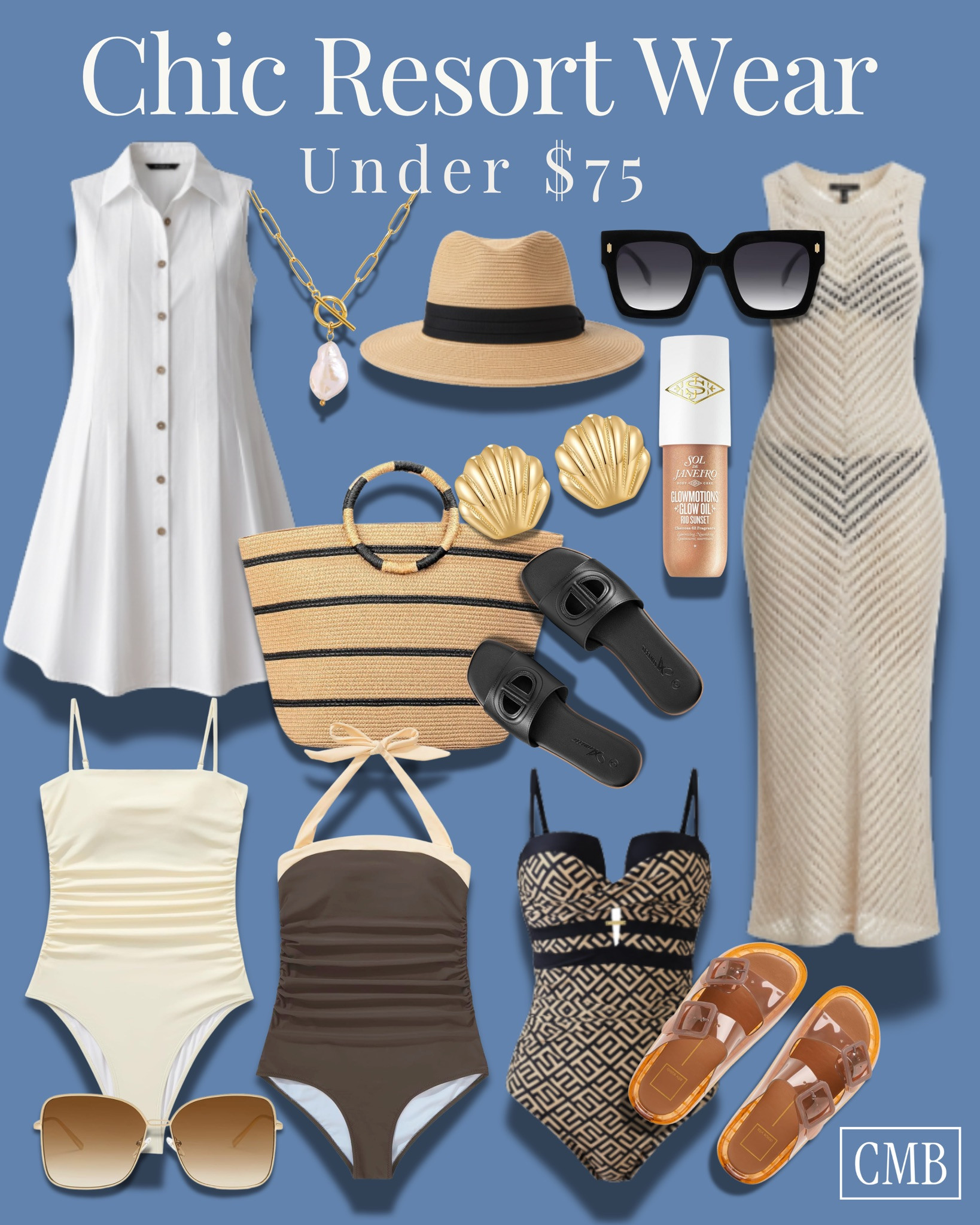☀️ Resort style, but make it budget-friendly.
Easy dresses, flattering swimsuits, and chic accessories that feel luxe without the price tag. These under-$75 finds are perfect for pool days, brunch, and everything in between.🤍

#resortwear #amazonfashionfinds #vacationstyle #resortoutfits #beachvacationvibes #springbreakstyle #affordablefashion 

 #LTKSeasonal #LTKBeauty #LTKTravel