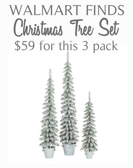Get your Christmas in at Walmart! Grab this set for under $60 + free shipping!! 🌲

#LTKHoliday #LTKSeasonal #LTKhome