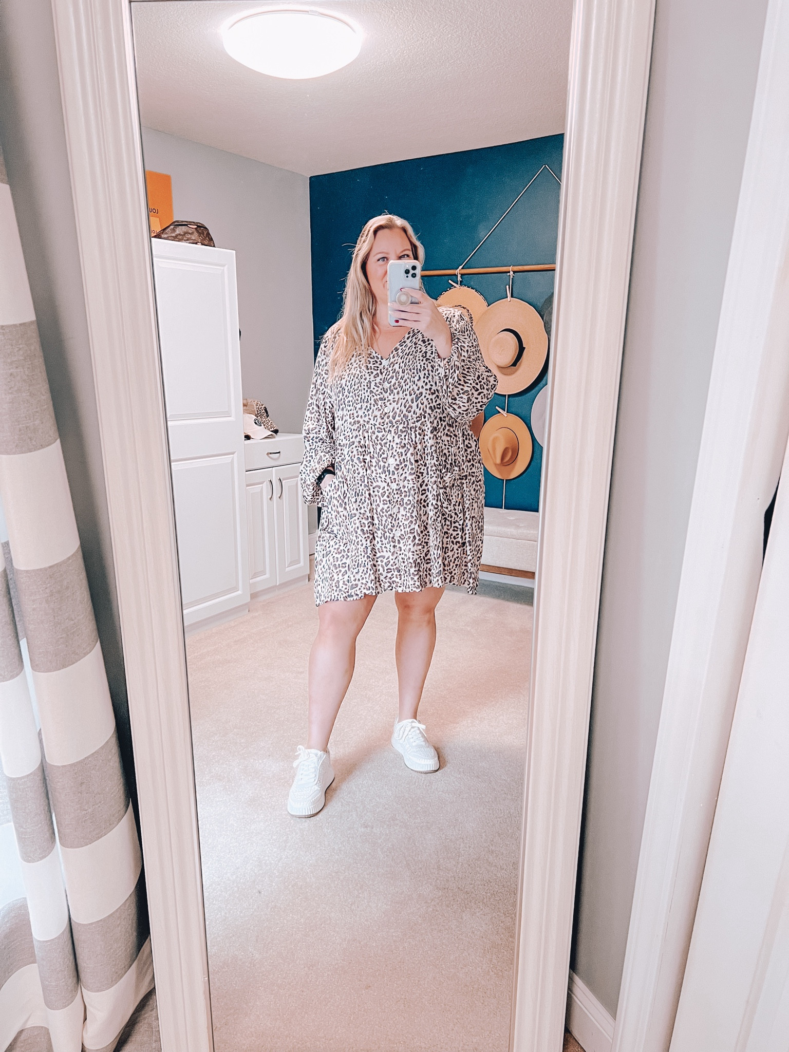 Casual leopard print babydoll dress that is perfect for sandals or sneakers. 

Plus size dress
casual dress 
Dress with sneakers
Sneaker 
Platform sneaker
Plus size spring outfit 
Spring style 
Spring outfit 
Plus size ootd 

#LTKstyletip #LTKover40 #LTKplussize