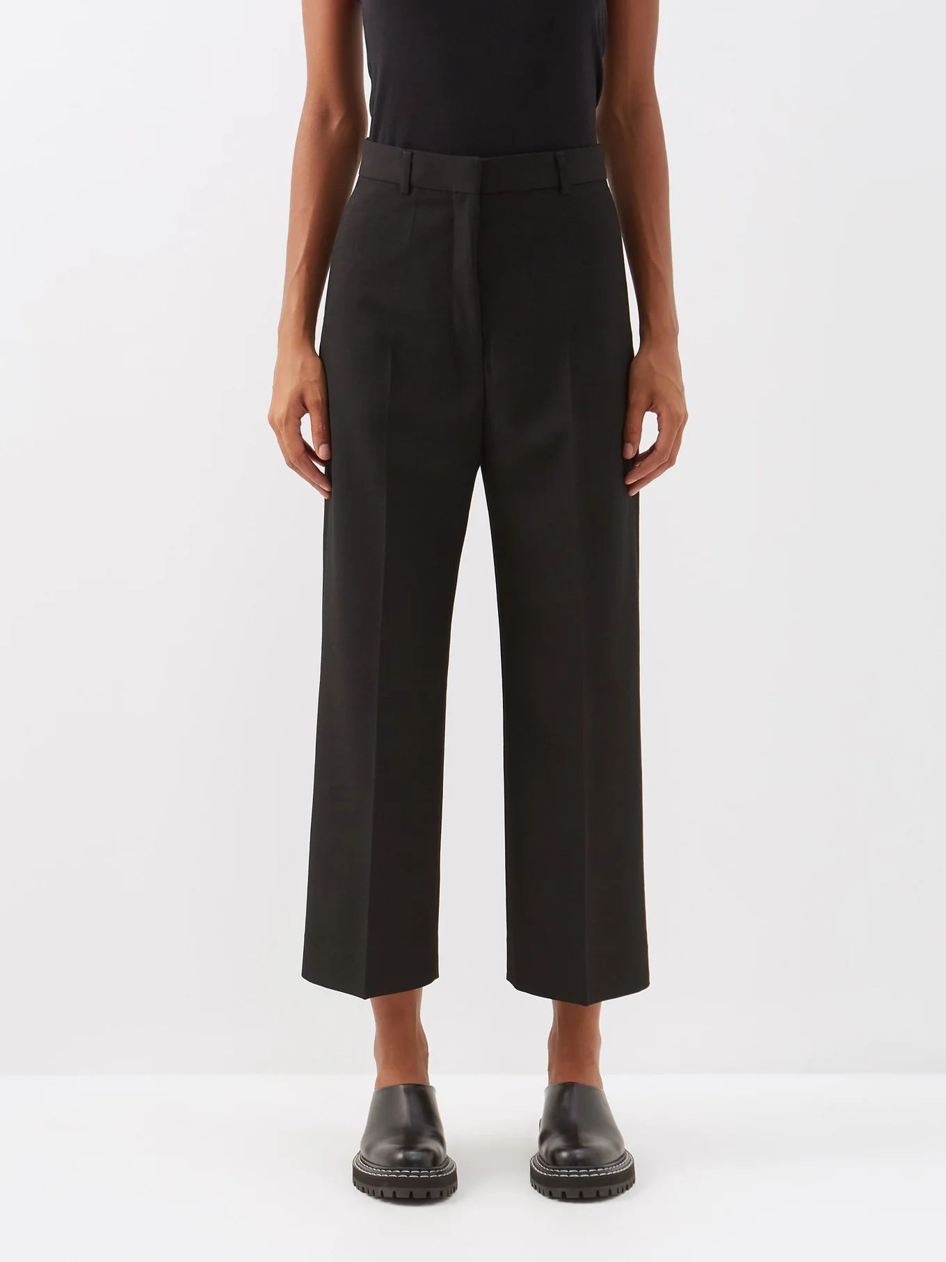 Percita cropped canvas trousers | Matches (UK)