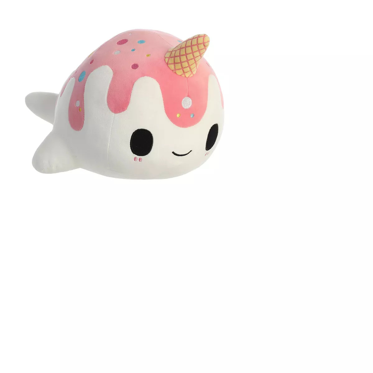 Aurora Tasty Peach 12.5" Vanilla Berry Nomwhal White Stuffed Animal | Target