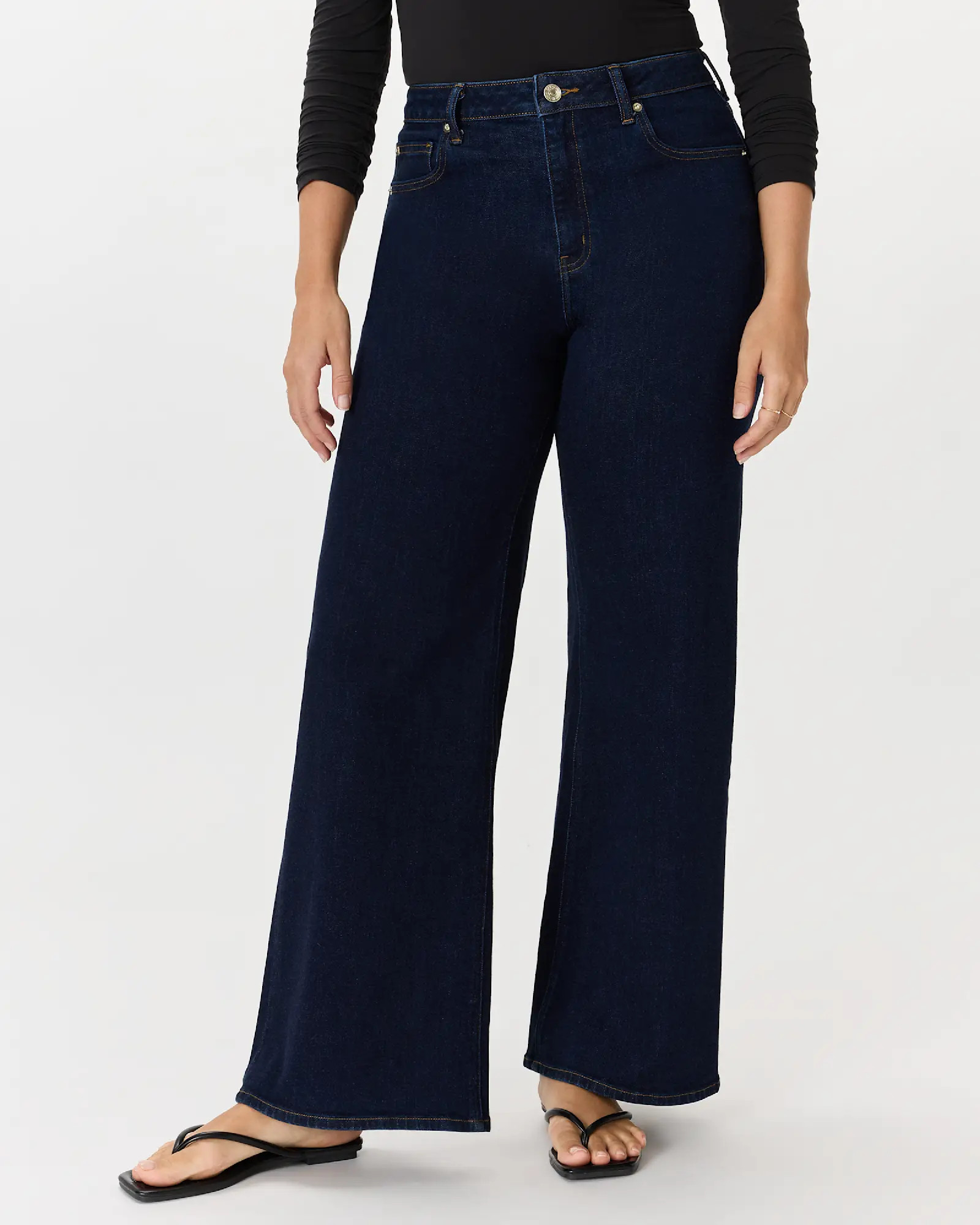 Bella Stretch Wide Leg Jeans | Quince