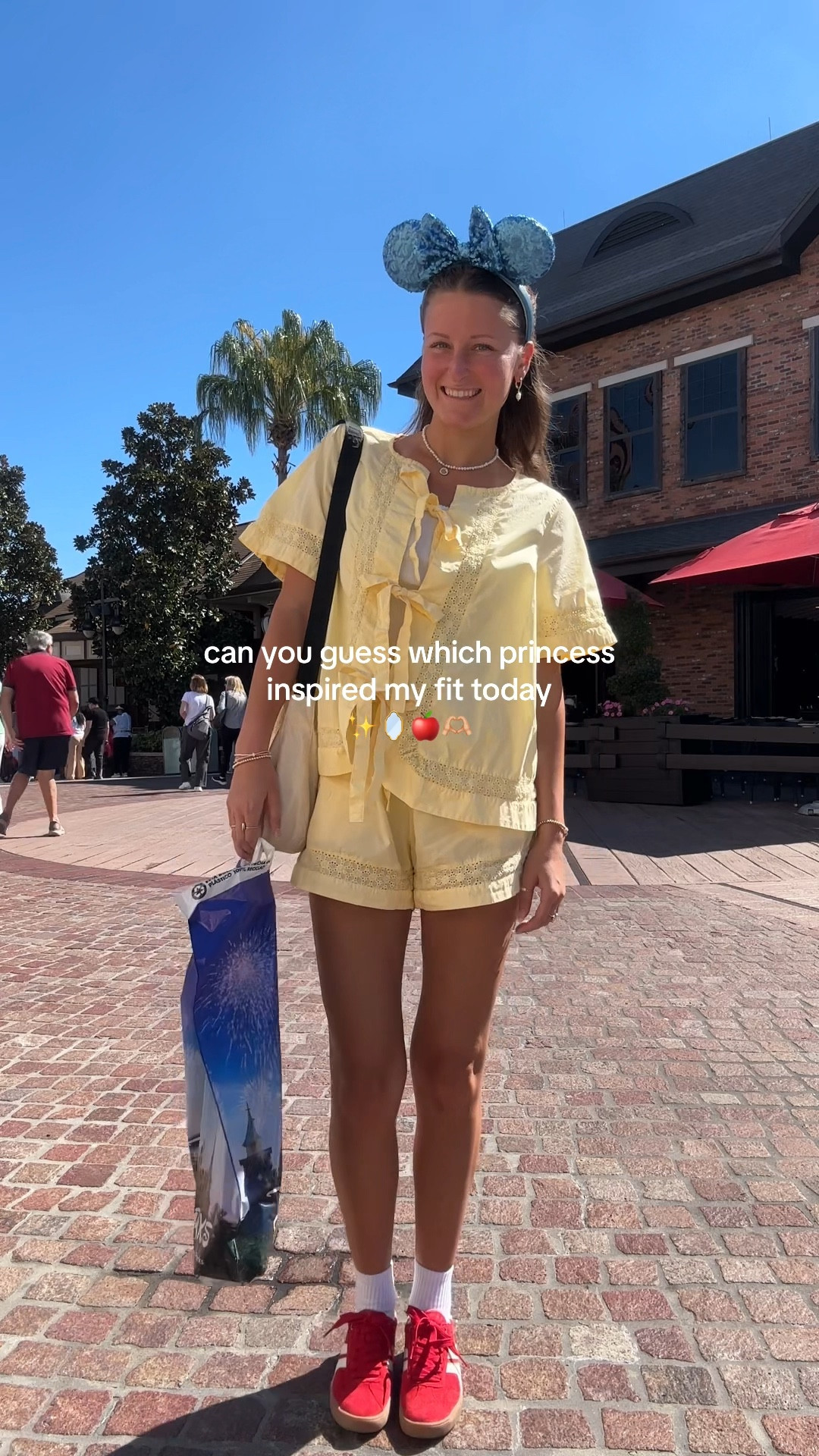 Wore this yellow pj set to the Snow White screening! It’s so cute & comfy!! 

#LTKStyleTip #LTKSaleAlert