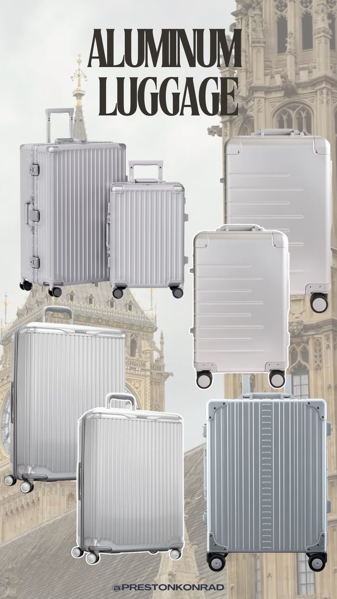 My favorite affordable (& look-for-less) rimowa luggage options! These are so heavy-duty & durable to travel with!

#LTKTravel #LTKWorkwear #LTKSeasonal