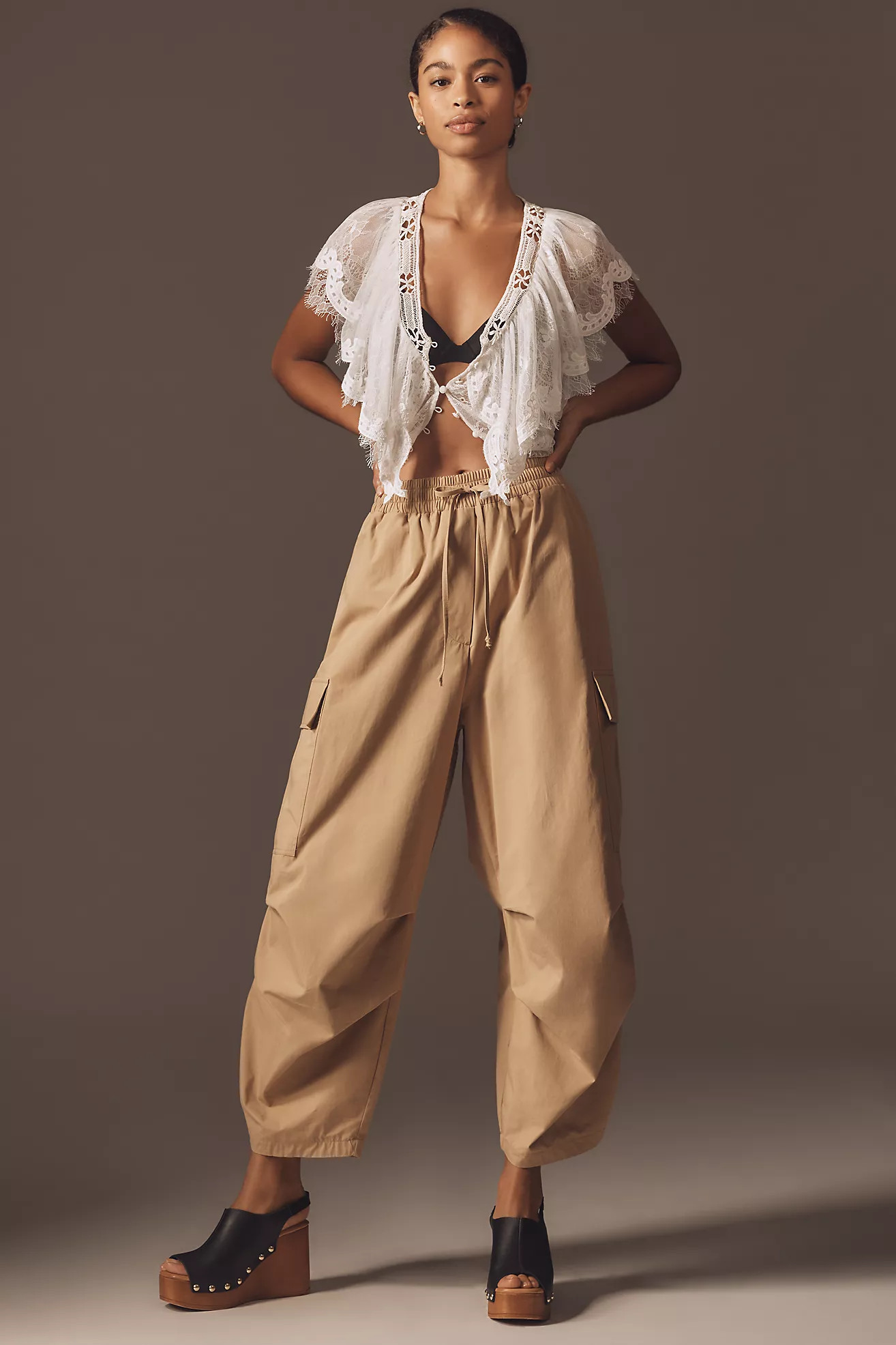 By Anthropologie Oversized Utility Pants | Anthropologie (US)