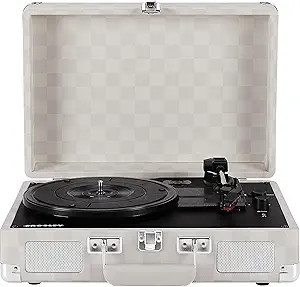 Crosley CR8005F-AC Cruiser Plus Vintage 3-Speed Bluetooth in/Out Suitcase Vinyl Record Player Tur... | Amazon (US)