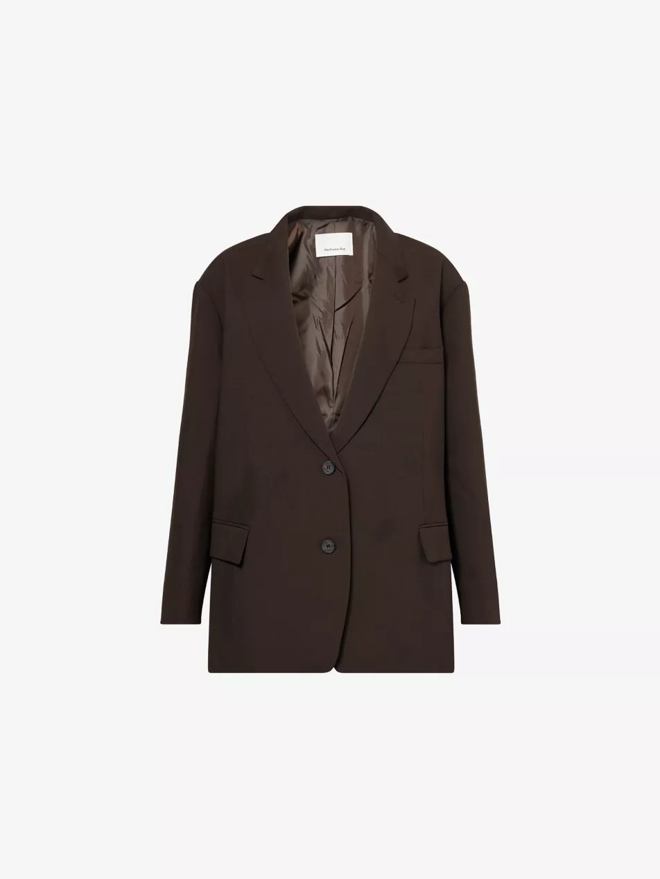 Bea Single-Breasted Stretch-Woven Blazer | Selfridges