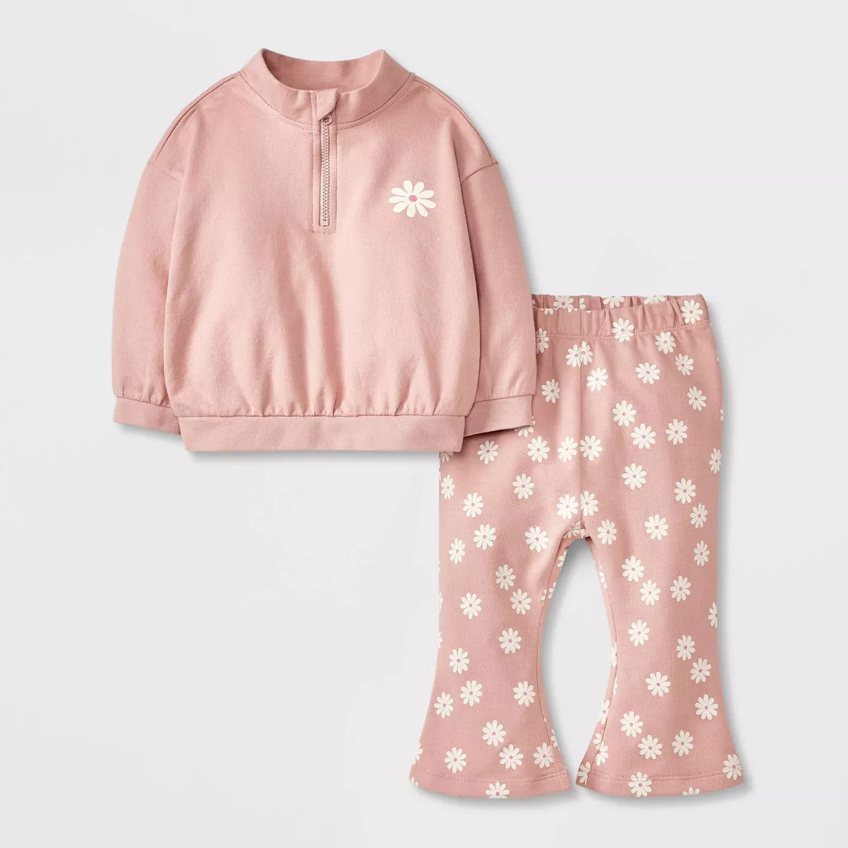 Baby Girls' French Terry Top & Bottom Set - Cat & Jack™ | Target