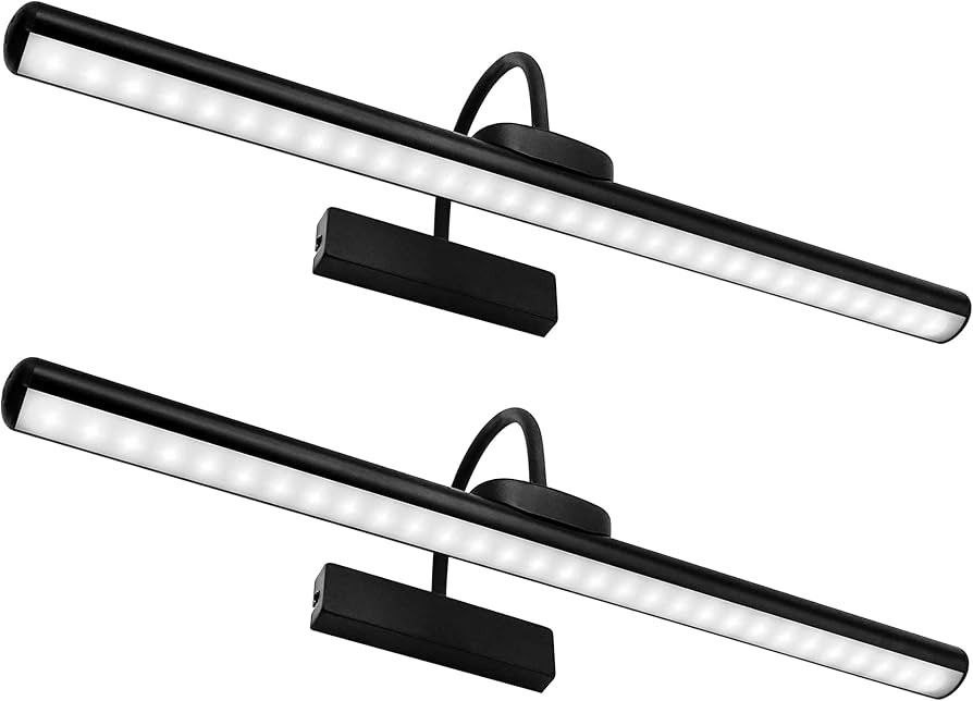 lsvgoe 23" Wireless Picture Lights, Rechargeable Battery Art Display Light with Remote Control, D... | Amazon (US)