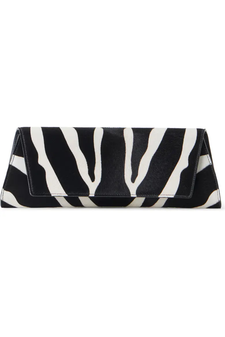 Small Anouk Animal Stripe Genuine Calf Hair East/West Clutch (Women) | Nordstrom | Nordstrom