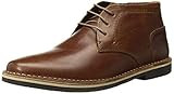 Steve Madden Men's HARKEN Boot, Cognac Leather, 8 Wide US | Amazon (US)