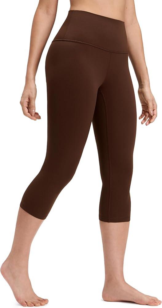 CRZ YOGA Butterluxe Yoga Capris Leggings 19'' - High Waisted Workout Buttery Soft Athletic Lounge... | Amazon (US)
