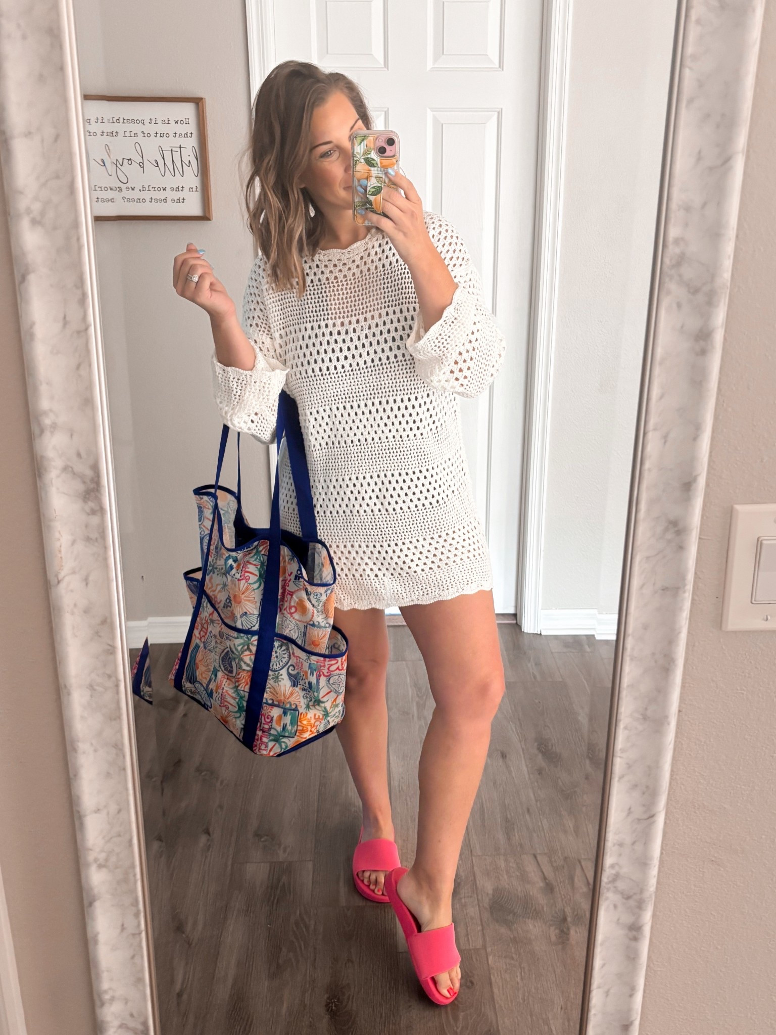 Heading to the beach- love this coverup & beach bag 🏖️☀️ 


#LTKTravel #LTKMidsize #LTKFindsUnder50