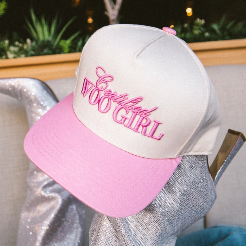 Certified woo girl trucker hat! Caleigh Hardy collection with KenzKustomz! Would be perfect for a bachelorette trip or boat day!

#LTKWedding #LTKFestival #LTKGiftGuide