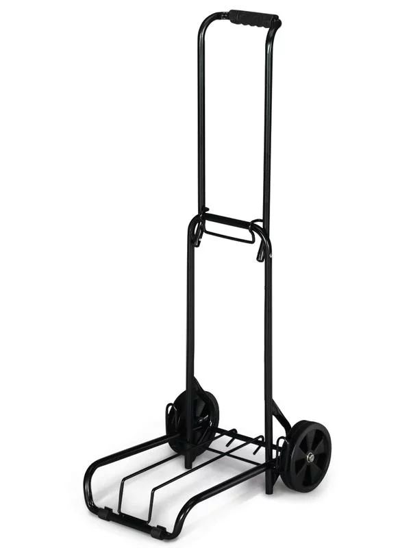 Protege Folding Luggage Cart, Black, 39" x 13" (15" platform), 3lbs Empty, 75lbs Capacity | Walmart (US)