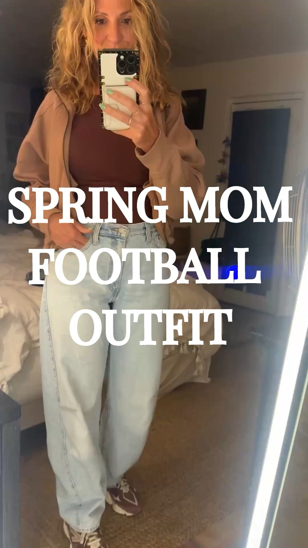 Spring outfit idea you can wear anywhere 🤍

This seamless Amazon tank is one of my most worn basics—I have it in so many colors and it never disappoints. The high neckline gives it that elevated, almost designer feel, but it’s under $20 and so soft, breathable, and flattering.

Paired it with my favorite @Levi's barrel jeans (so good if you want something different from skinny or wide leg) and these burgundy New Balance sneakers that I’m currently obsessed with. I love matching my shoes to my top—it just pulls the whole outfit together so effortlessly.

Wore this to a football game tonight and it was the perfect comfy + cute outfit. Easy, put-together, and still super practical.

Sizing for reference:
Tank: Small (runs long, great for tucking)
Jeans: Size 28 (true to size)

Linked everything here 🤍









spring outfit, mom outfit, casual chic outfit, Amazon fashion finds, seamless tank top, affordable basics, elevated basics, Levi’s barrel jeans outfit, New Balance sneakers outfit, everyday outfit idea, casual spring style, what to wear in your 40s, comfortable outfit ideas, neutral outfit inspo

#LTKdayinmylife #LTKootd #LTKOver40