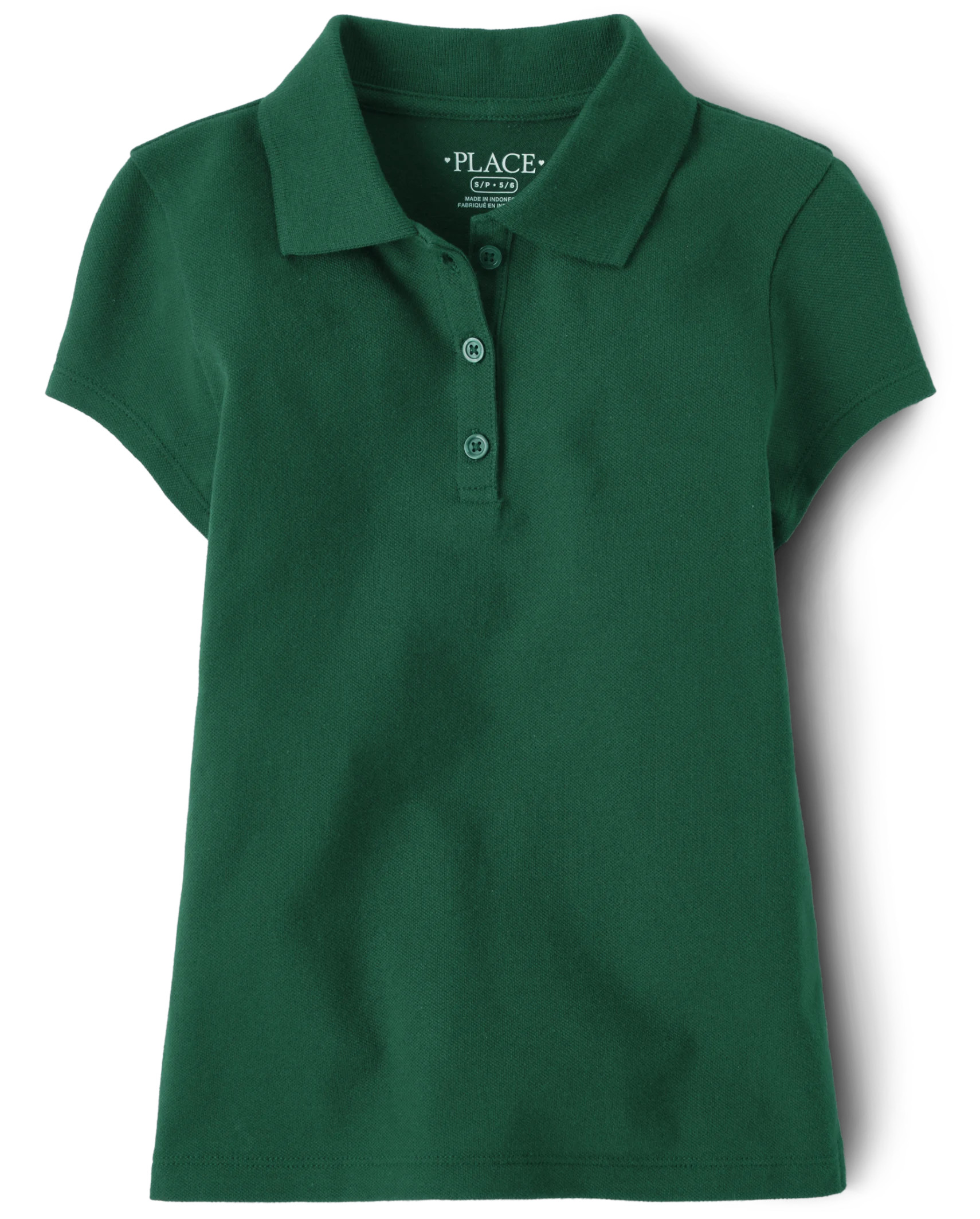 Girls Uniform Pique Polo - spruceshad | The Children's Place