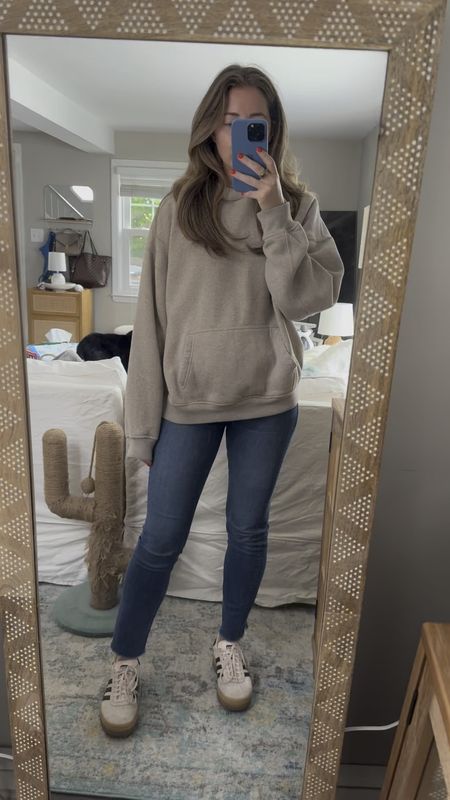 My favorite Abercrombie hoodie is on sale! Use code AFSHORTS
Size M in sweatshirt
True size in jeans
Sized down 1/2 size in sneakers 

#LTKFindsUnder100 #LTKFindsUnder50 #LTKSaleAlert