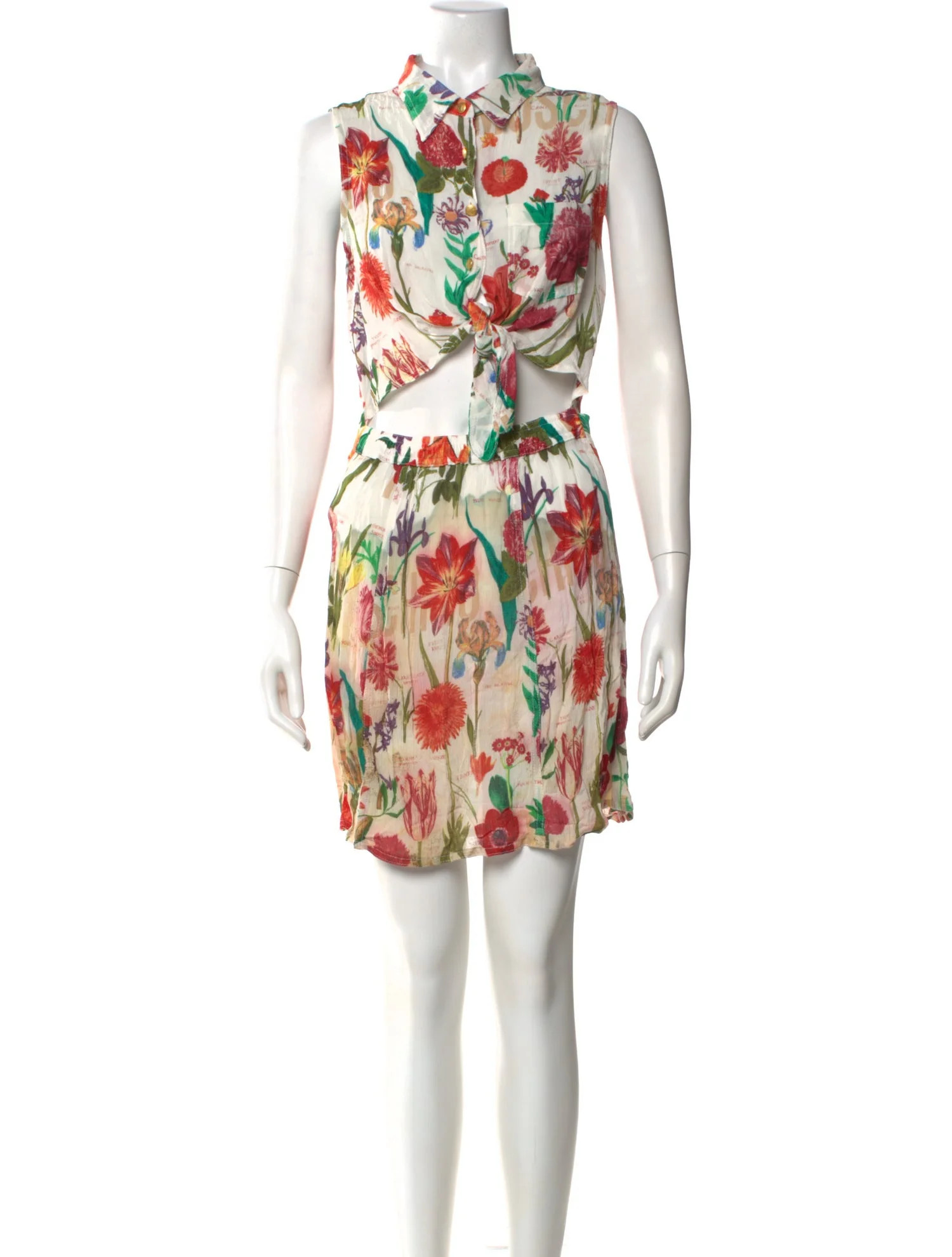 Moschino Jeans Vintage Mini Dress - Red Dresses, Clothing - MOS93429 | The RealReal | The RealReal