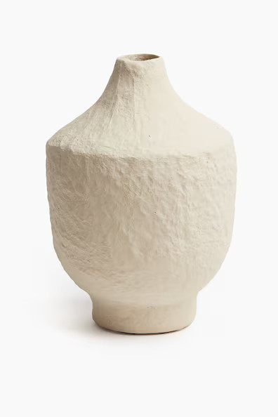 H & M - Papier-Mâché Vase - Beige | H&M (US + CA)