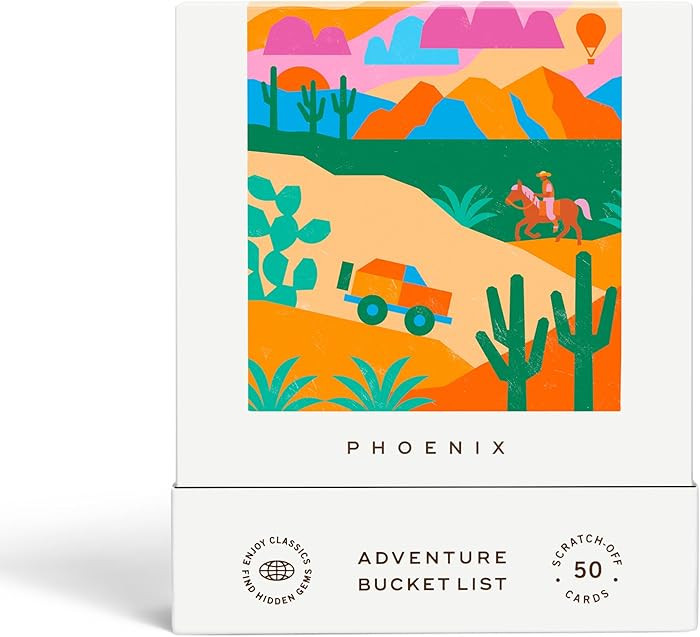 Reach International Outfitters Phoenix Adventure Bucket List - 50 Scratch-Off Cards for Outdoor A... | Amazon (US)