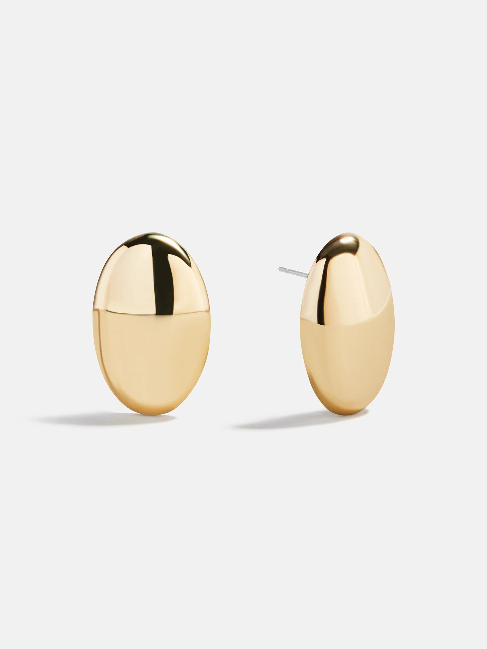 Diane Gold Stud Earrings - Gold | BaubleBar